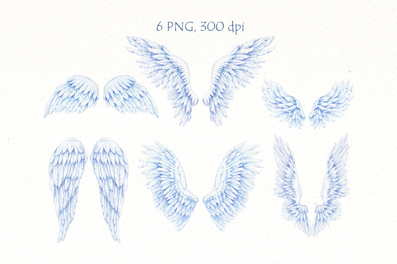 white-angel-wings-watercolor-clipart-memorial-png-wings