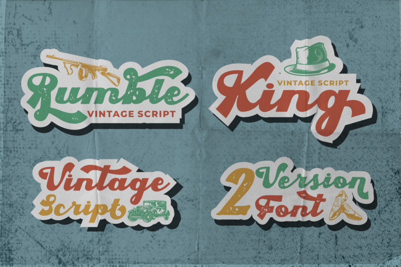 rumble-king-vintage-script-font