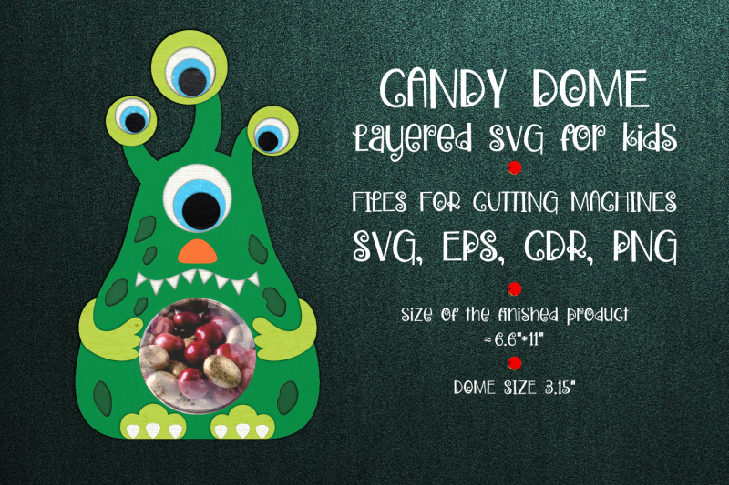 four-eyed-monster-candy-dome-template