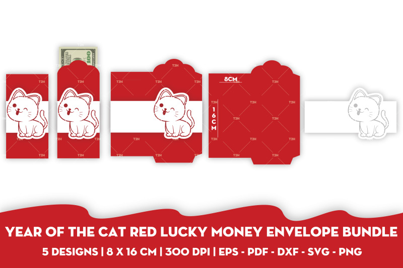 year-of-the-cat-red-lucky-money-envelope-bundle-cats-svg