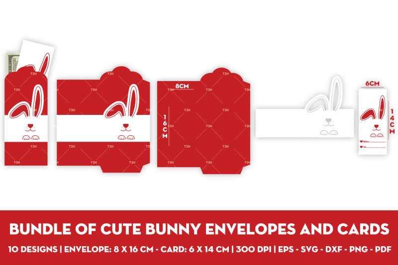 bundle-of-cute-bunny-envelopes-and-cards