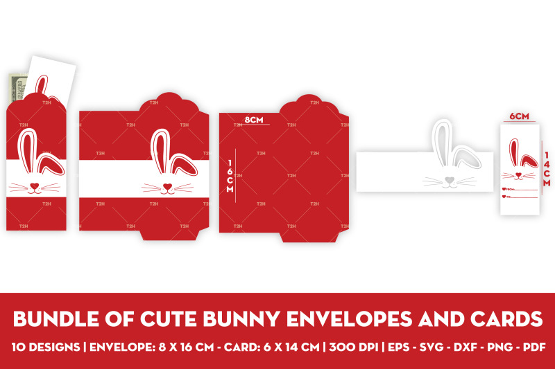 bundle-of-cute-bunny-envelopes-and-cards