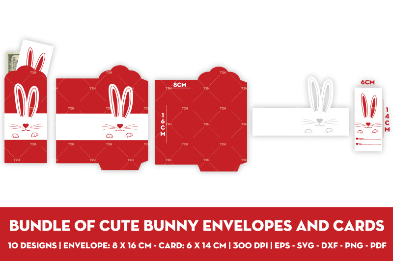 bundle-of-cute-bunny-envelopes-and-cards