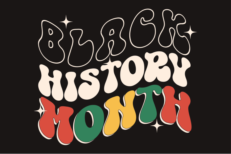 black-month-history-svg-bundle