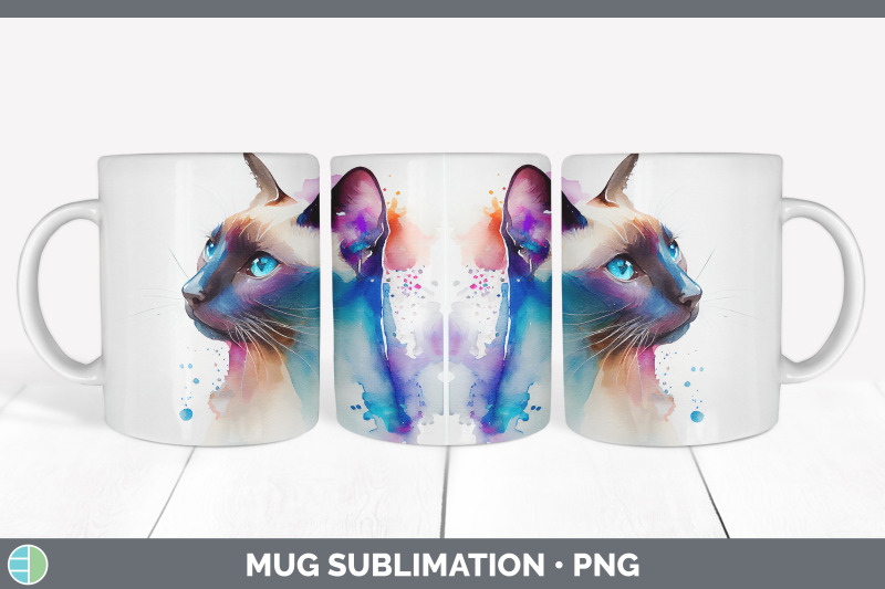 rainbow-siamese-cat-mug-sublimation-coffee-cup-background-png