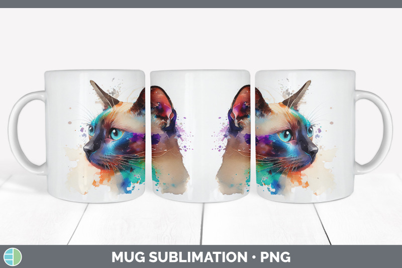 rainbow-siamese-cat-mug-sublimation-coffee-cup-background-png