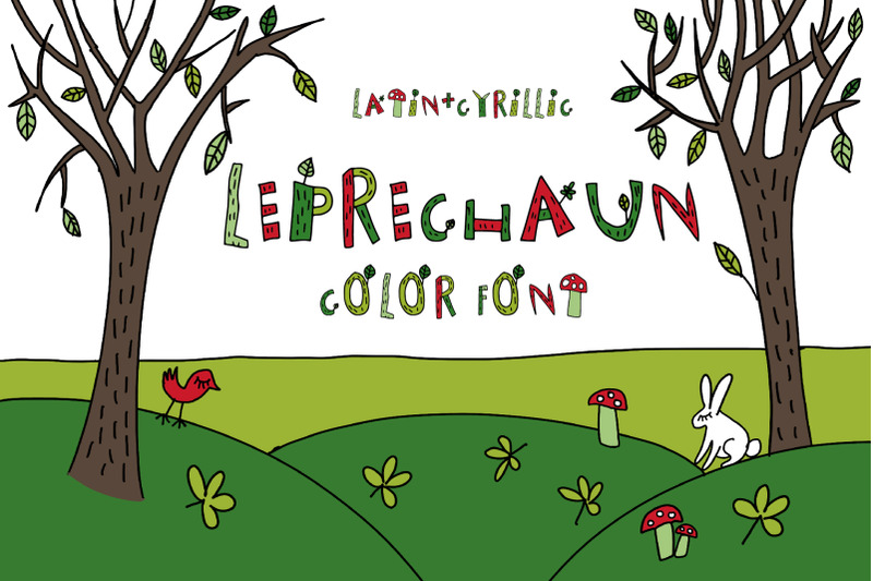 leprechaun-color-font
