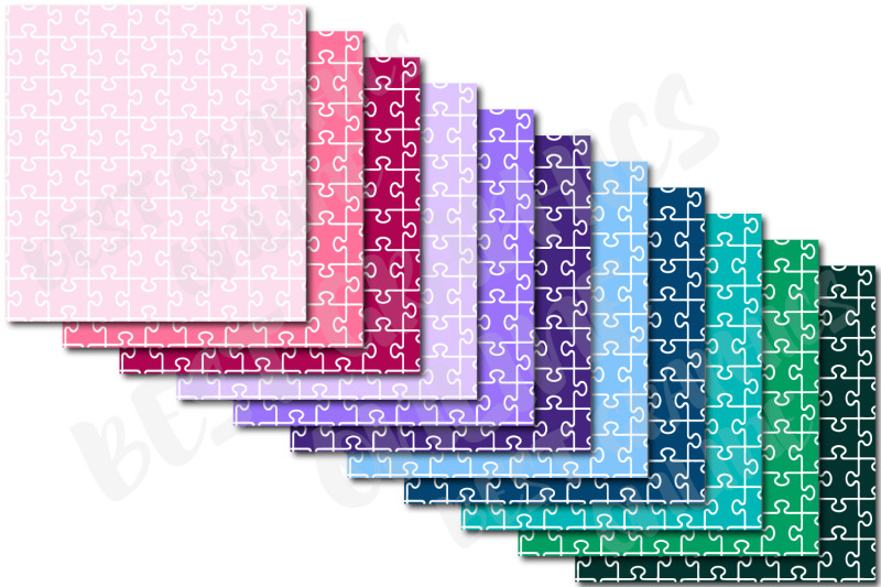 100-puzzle-background-papers-puzzle-pieces-digital-papers