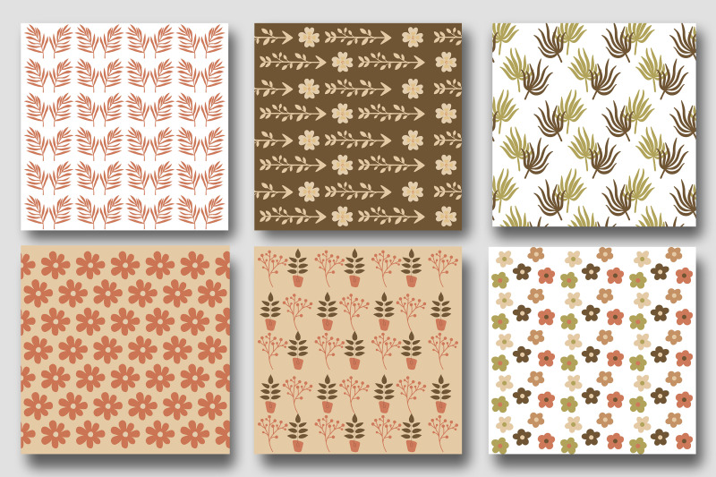 boho-floral-pattern-digital-papers