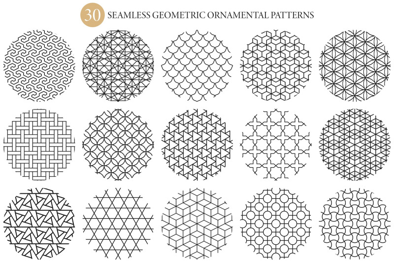 black-and-white-ornamental-patterns