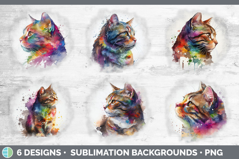 rainbow-tabby-cat-background-grunge-sublimation-backgrounds