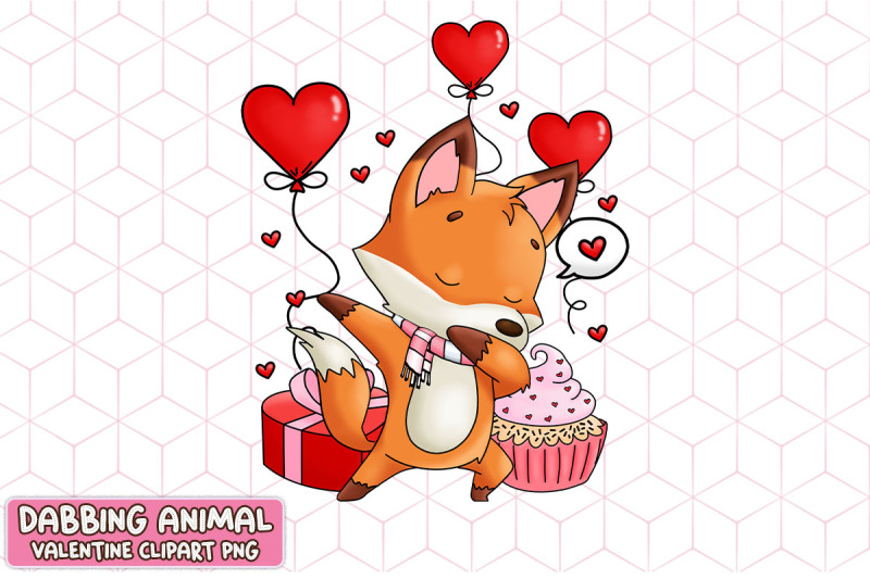 cute-fox-dabbing-valentine-heart