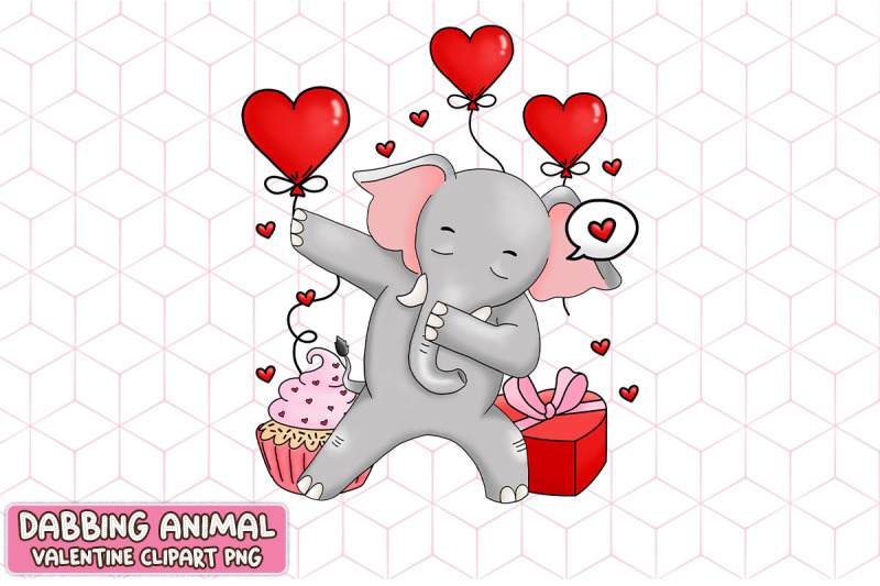 cute-elephant-dabbing-valentine-heart