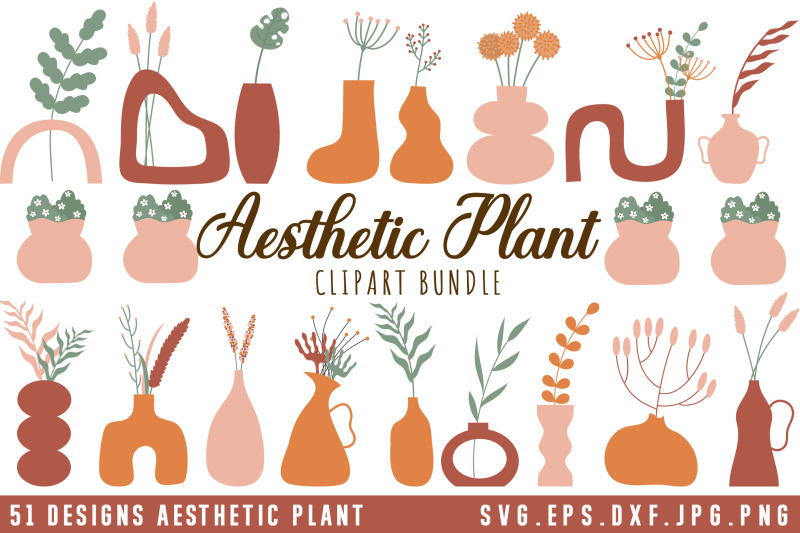 aesthetic-plants-clipart-bundle-indoor-plants-svg-bundle