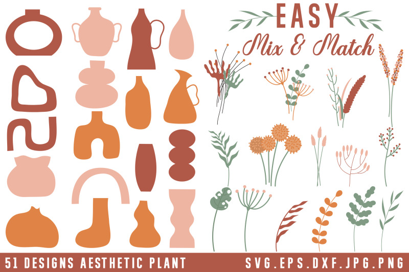 aesthetic-plants-clipart-bundle-indoor-plants-svg-bundle