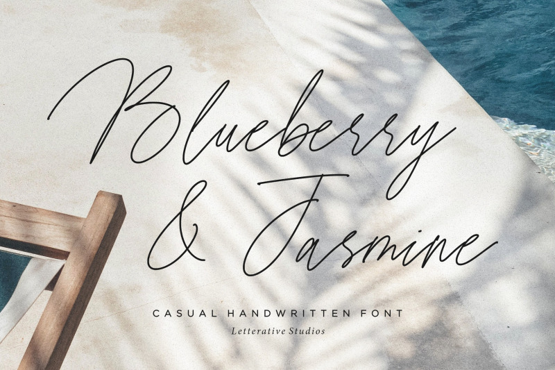 blueberry-amp-jasmine-casual-handwritten-font