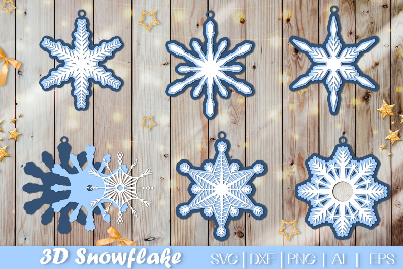 christmas-ornaments-svg-bundle-3d-svg-layered-snowflakes