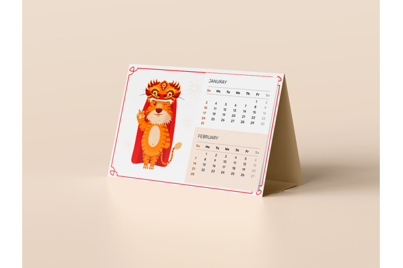 large-set-of-cute-chinese-new-year-tigers-stickers