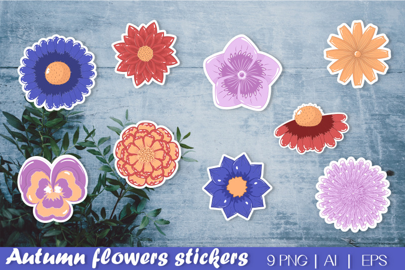 autumn-flowers-png-sticker-pack