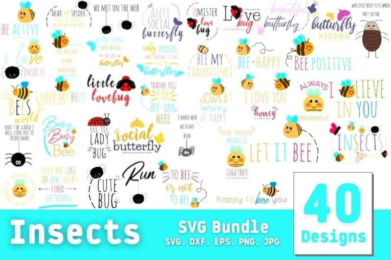 insects-svg-bundle