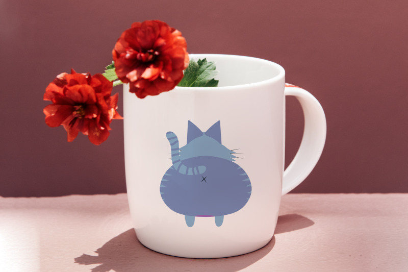 blue-cat-sticker-bundle-printable-and-digital-stickers