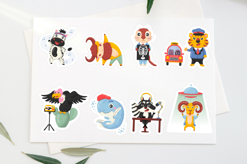 cute-animals-profession-26-png-stickers-design