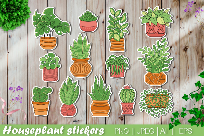 houseplants-in-pots-png-potted-flowers-printable-stickers