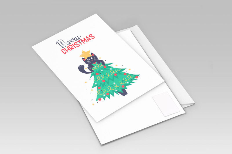 cats-amp-christmas-tree-sticker-bundle-16-png-stickers-design