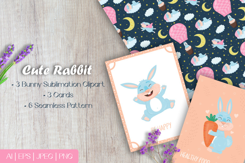 cute-cartoon-bunny-sublimation-clipart