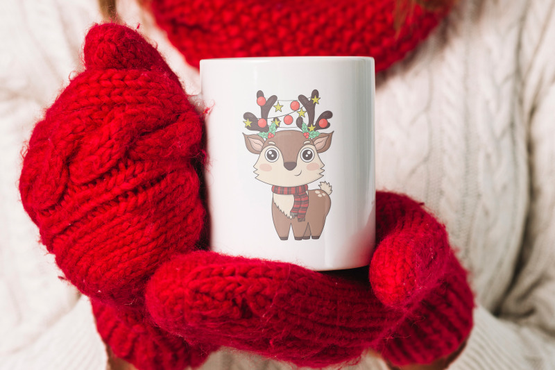 christmas-reindeer-printable-stickers-png-deer-bundle