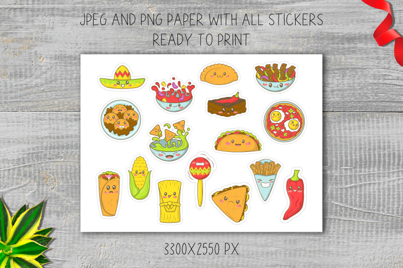 kawaii-mexican-food-printable-stickers-fast-food-png