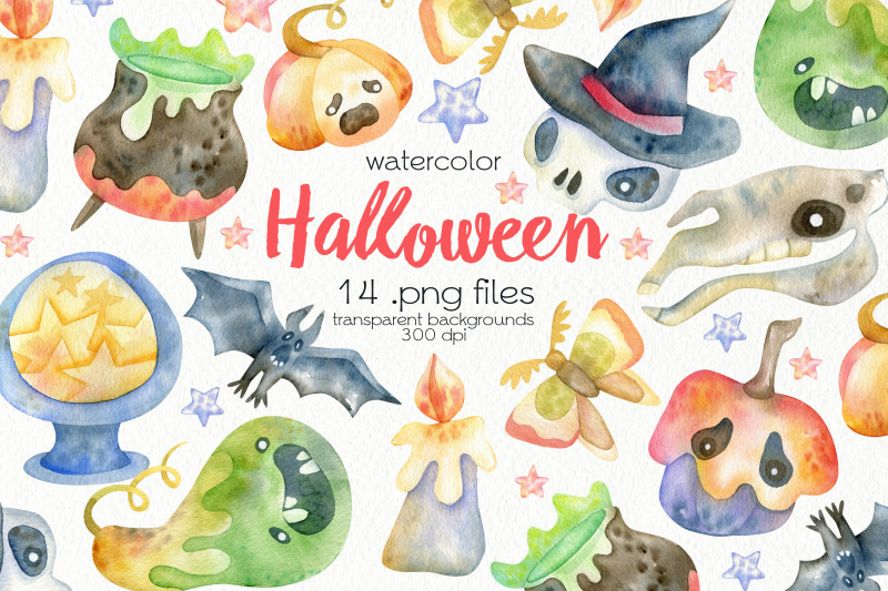watercolor-halloween-clipart-png-files