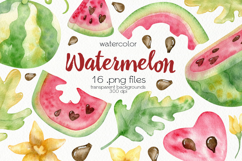 watercolor-watermelon-clipart-png-files