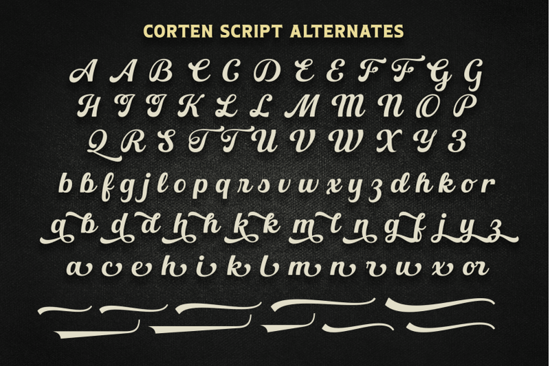 corten-font-collection