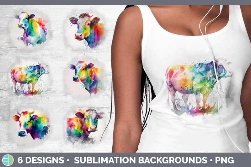 rainbow-cow-background-grunge-sublimation-backgrounds