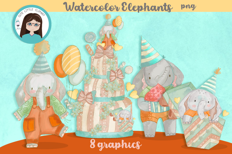 watercolor-birthday-elephant