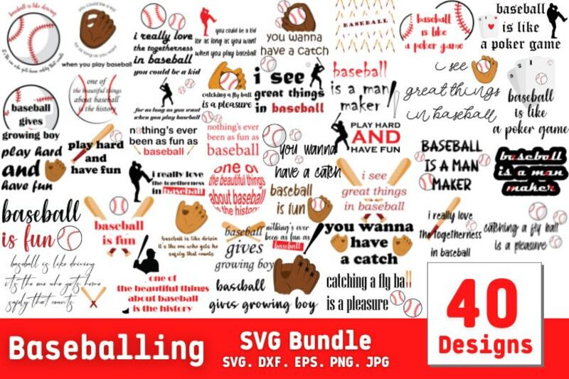 baseballing-svg-bundle