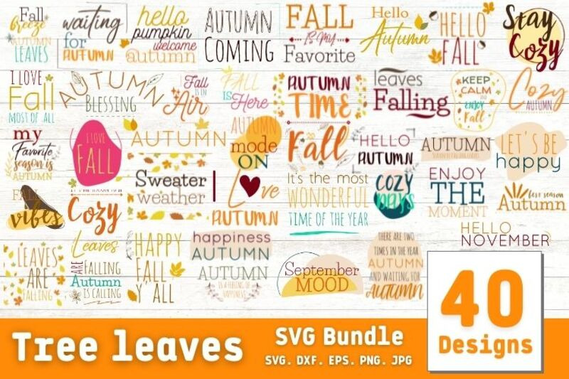 tree-leaves-svg-bundle