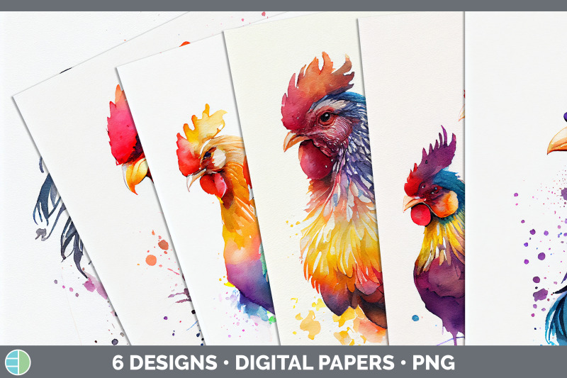 rainbow-chicken-backgrounds-digital-scrapbook-papers