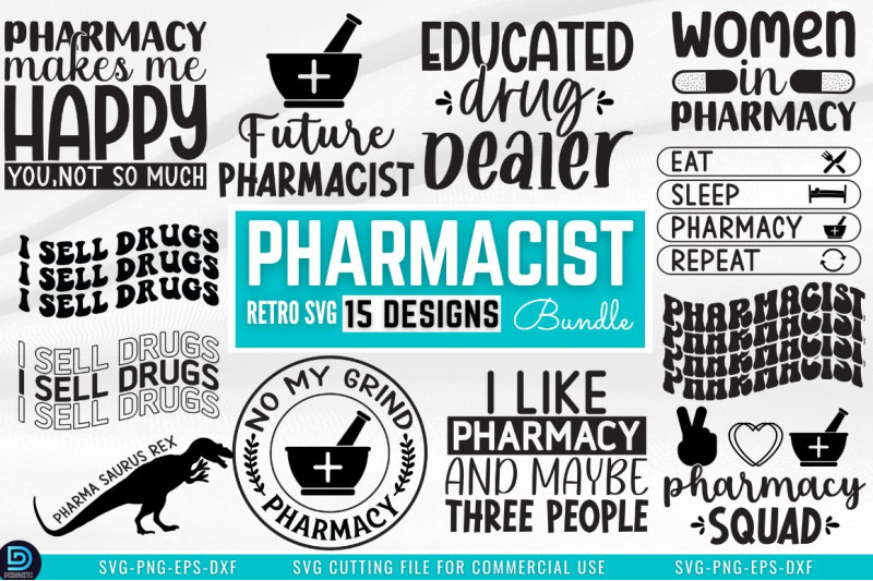 pharmacist-svg-bundle