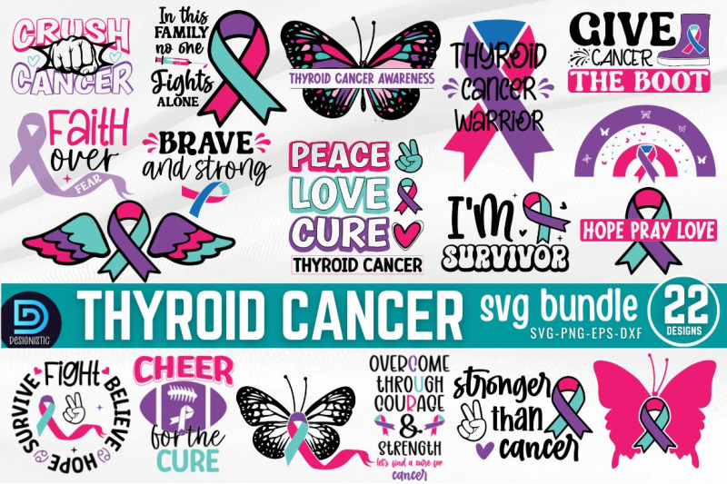 thyroid-cancer-awareness-svg-bundle