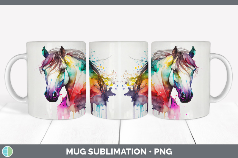 rainbow-horse-mug-sublimation-bundle