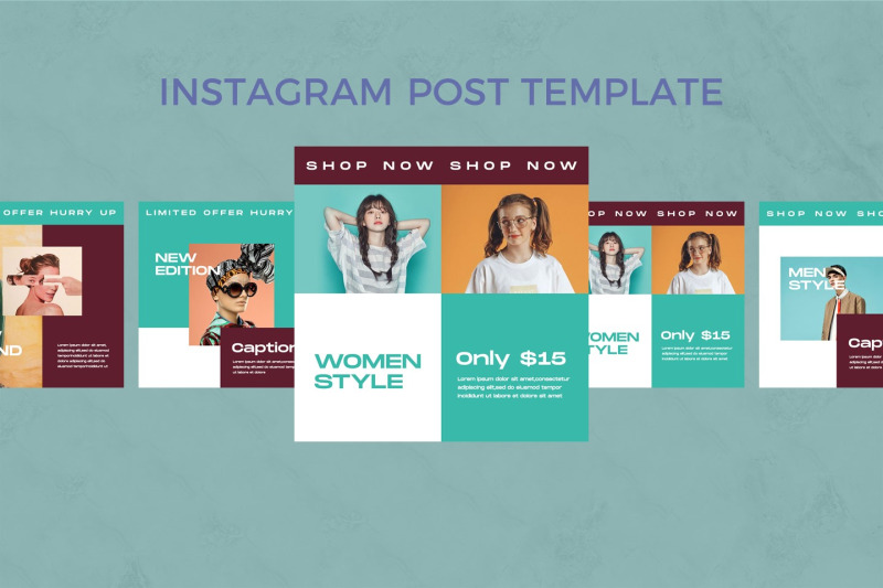 hutom-instagram-post-template