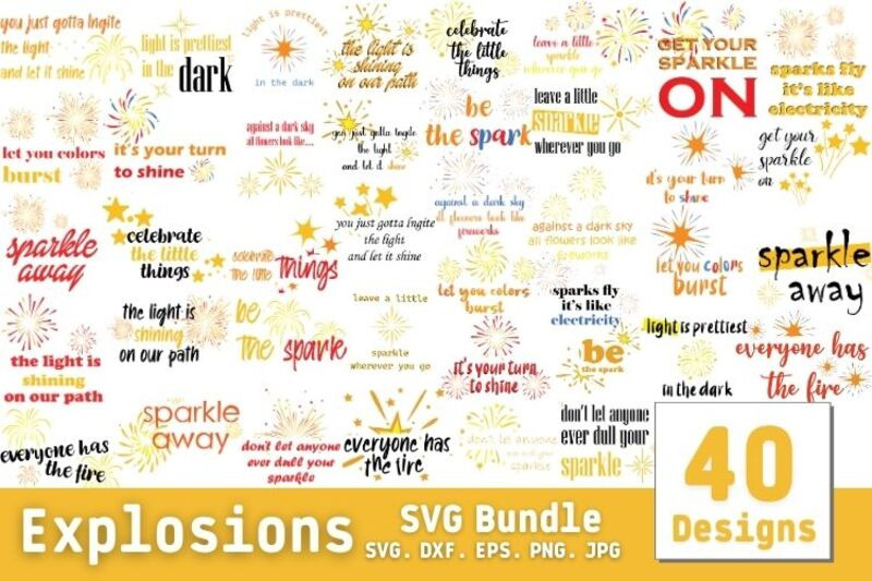 explosions-svg-bundle