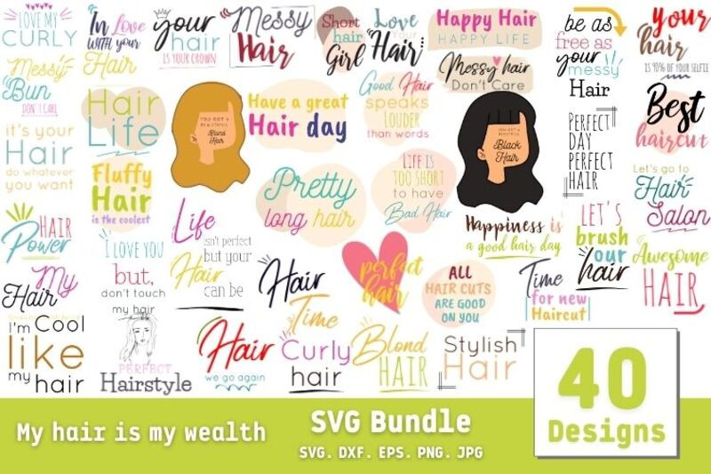 my-hair-is-my-wealth-svg-bundle