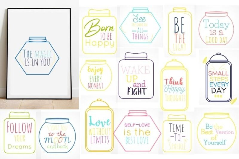 messages-on-jars-svg-bundle