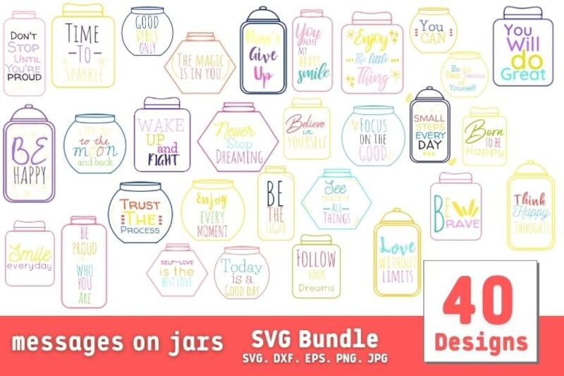 messages-on-jars-svg-bundle