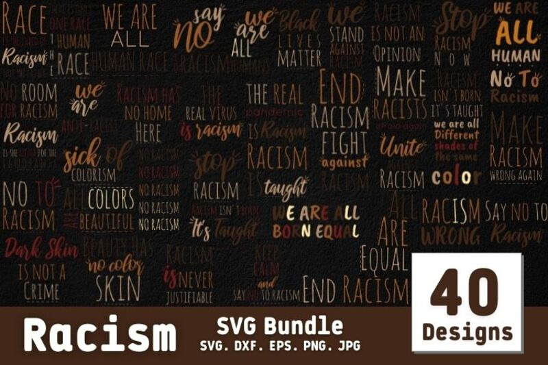 racism-svg-bundle