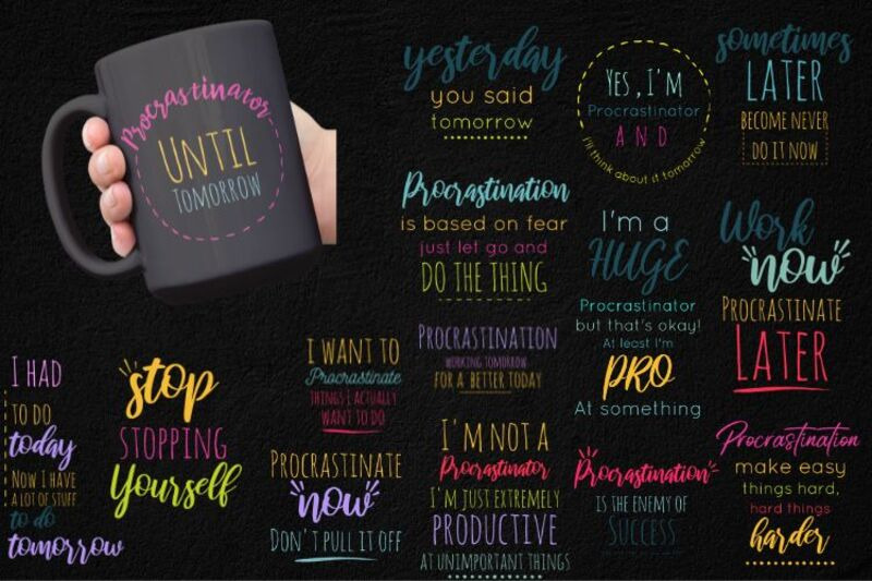 i-039-m-a-procrastinator-svg-bundle