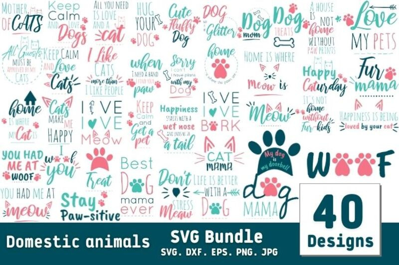 domestic-animals-svg-bundle